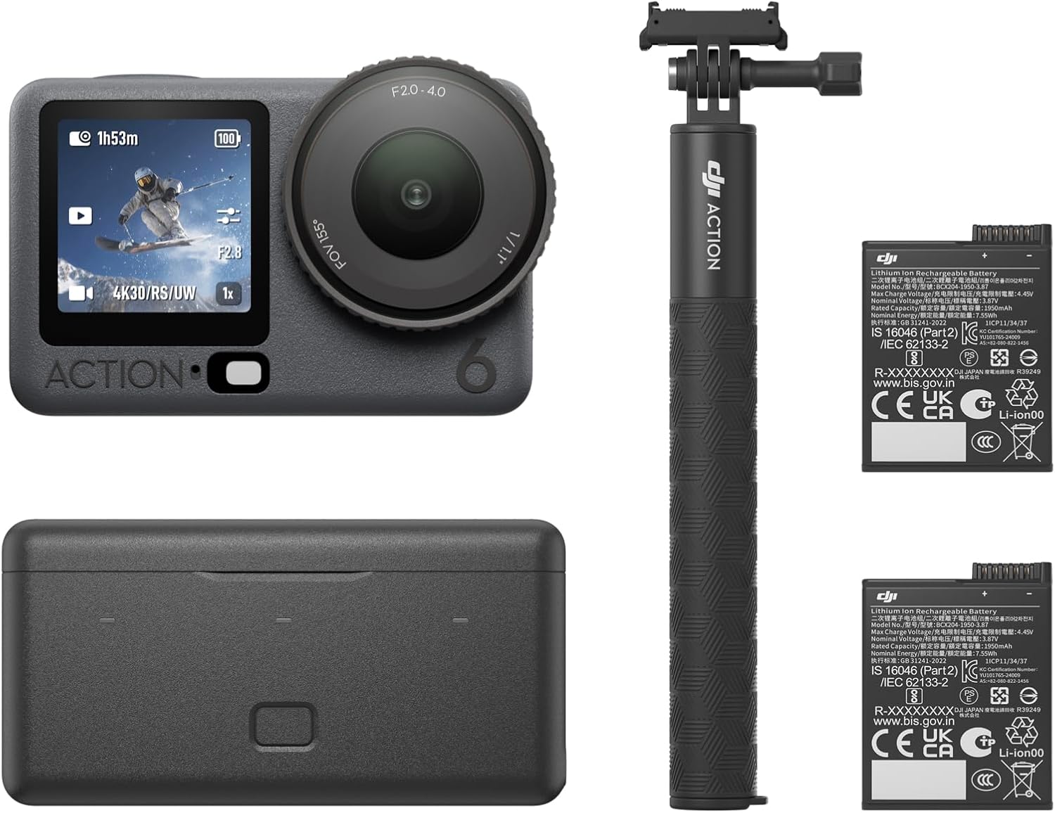 CÁMARA DE ACCIÓN DJI OSMO ACTION 6 ENHANCED COMBO 8K WATERPROOF - 1