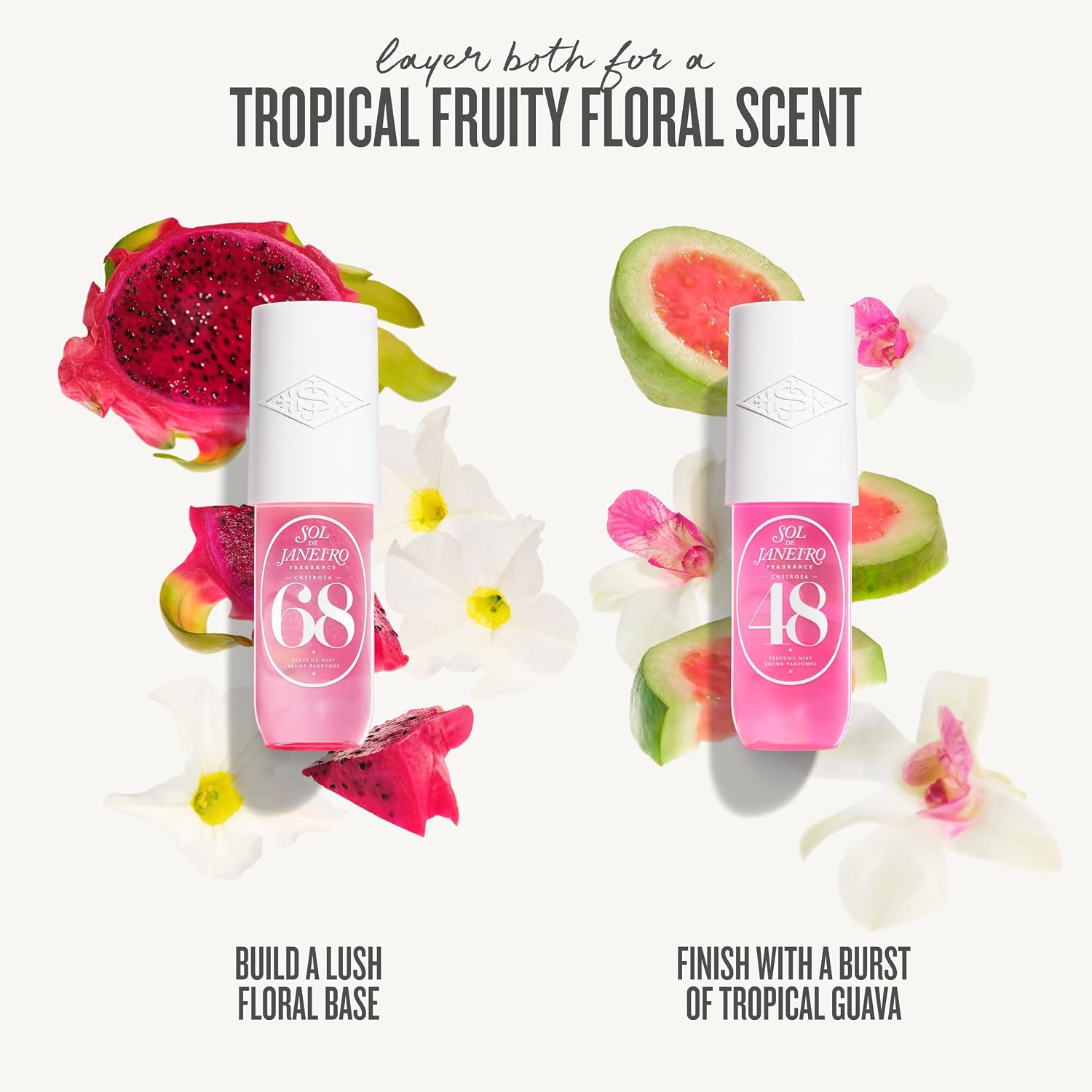 SET DE PERFUMES SOL DE JANEIRO CHEIROSA 48 Y CHEIROSA 68 CON BOLSA ROSA - 3