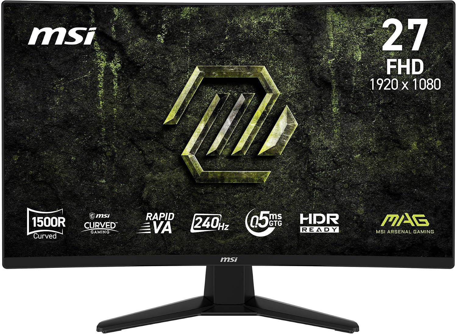MONITOR GAMING MSI MAG 274CF E20 27 PULGADAS FHD 200HZ - 1
