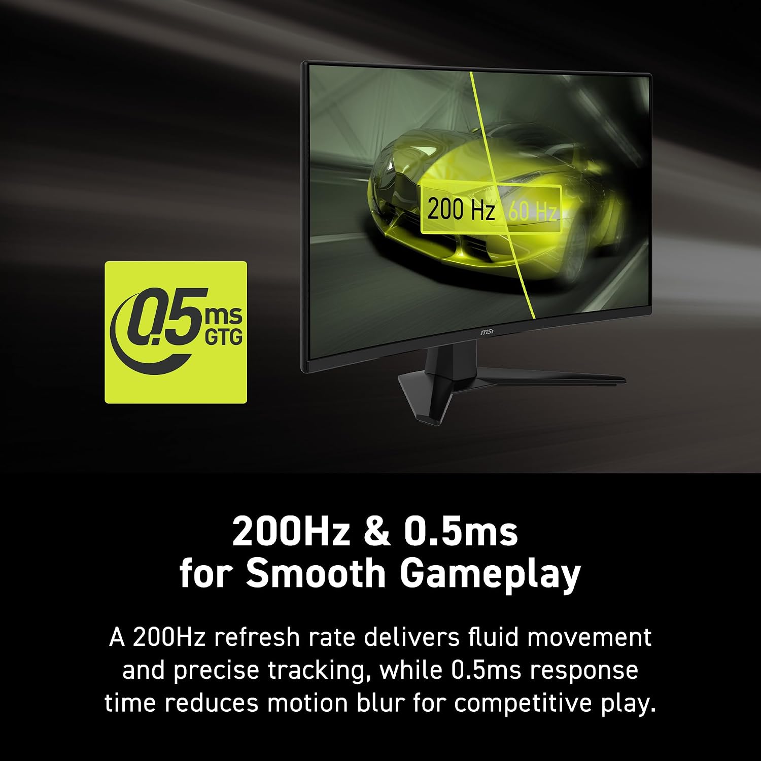 MONITOR GAMING MSI MAG 274CF E20 27 PULGADAS FHD 200HZ - 4