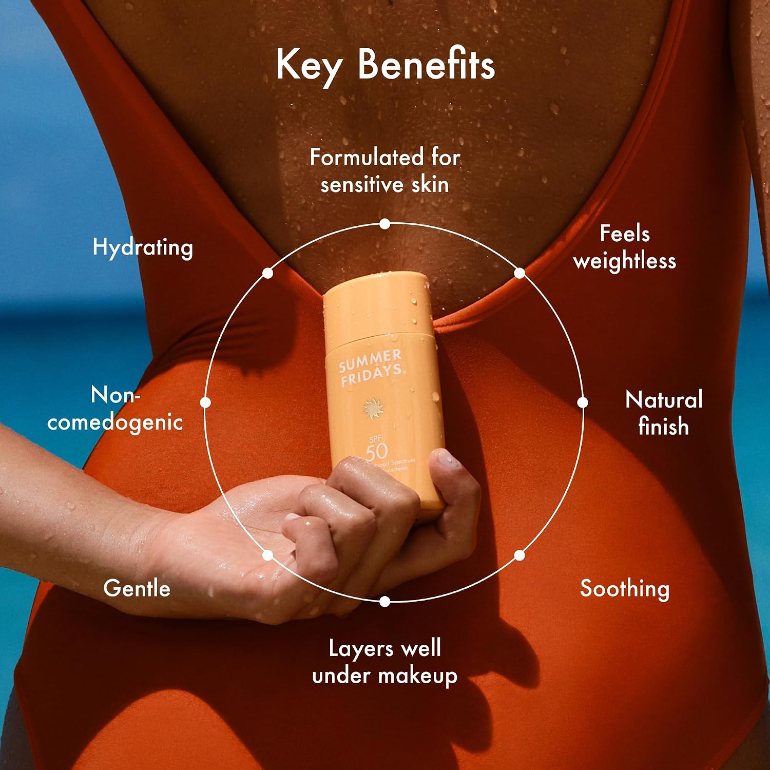 PROTECTOR SOLAR SUMMER FRIDAYS SHADEDROPS SPF 50 MINERAL MILK 1.7 OZ - 3