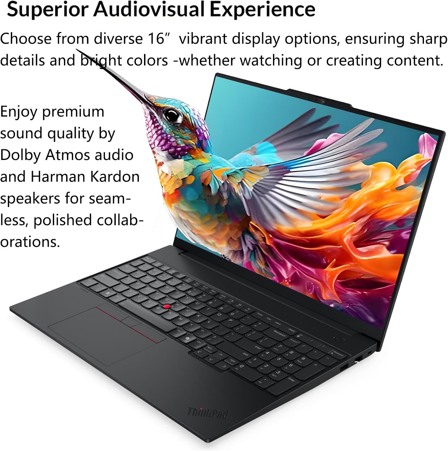 LAPTOP LENOVO THINKPAD E16 INTEL CORE ULTRA 7 255H 16GB DDR5 1TB SSD - 5