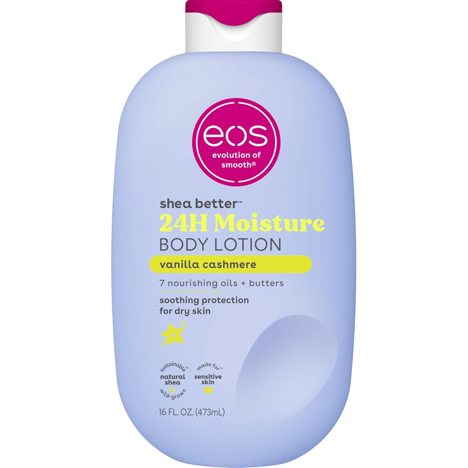 LOCIÓN CORPORAL EOS SHEA BETTER VANILLA CASHMERE 16 FL OZ - 1