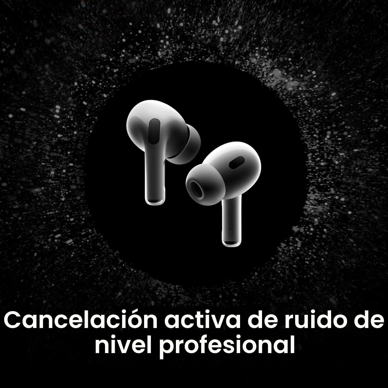 AUDÍFONOS APPLE AIRPODS PRO WIRELESS EARBUDS CON ESTUCHE DE CARGA MAGSAFE (RENOVADO) - 3