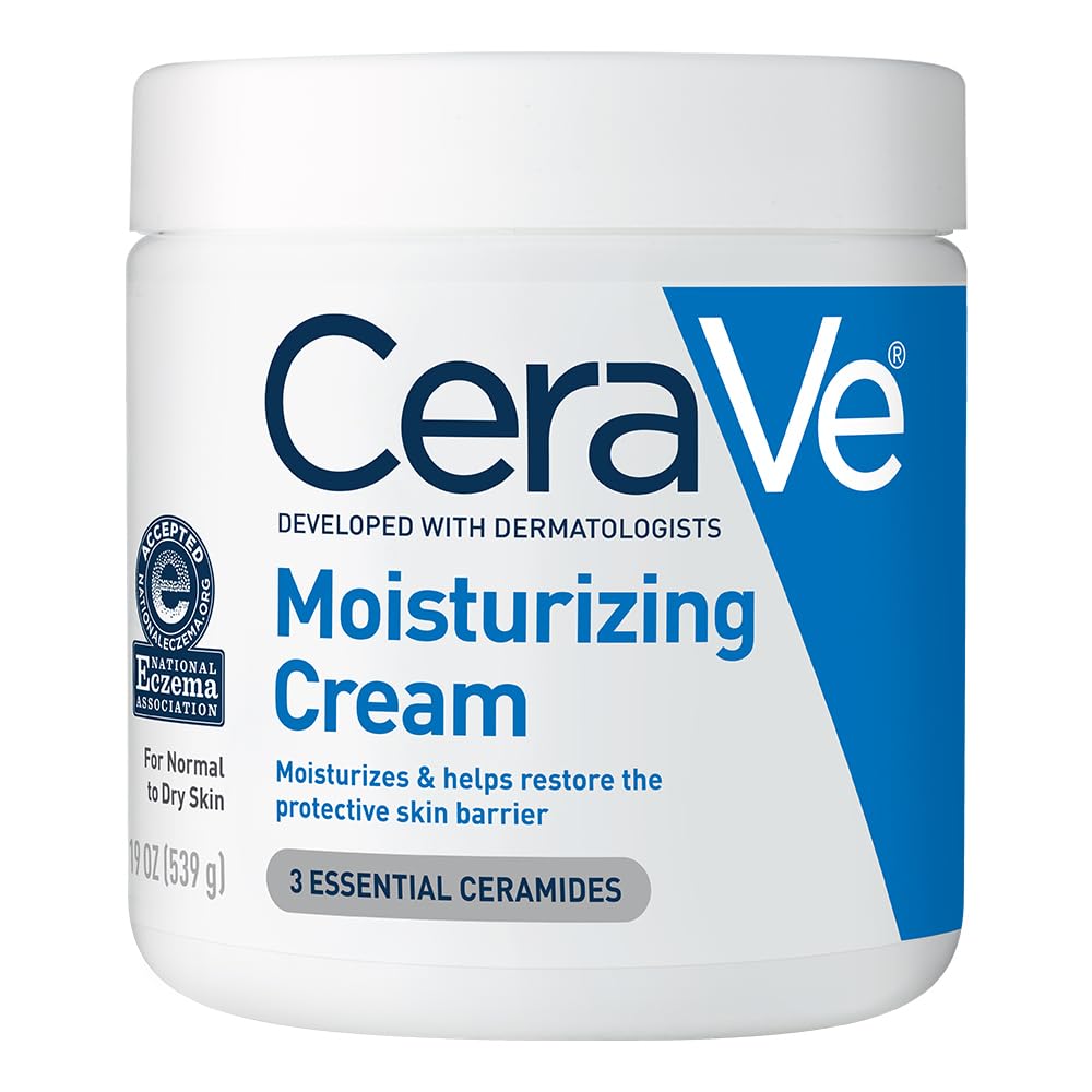 CREMA HIDRATANTE CERAVE PARA ROSTRO Y CUERPO PIEL SECA 19OZ - 1