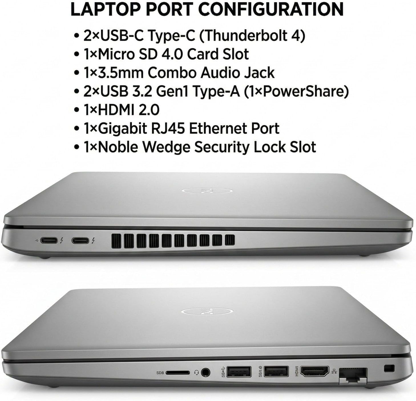 LAPTOP DELL LATITUDE 5520 15.6' FHD TOUCH INTEL CORE I5-1145G7 16GB RAM 512GB SSD - 4