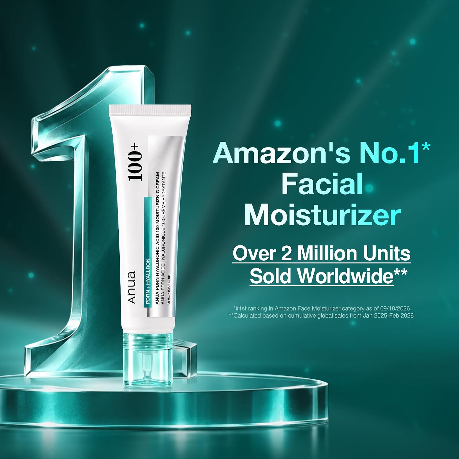 CREMA HIDRATANTE ANUA PDRN HYALURONIC ACID 100, 60 ML - 2