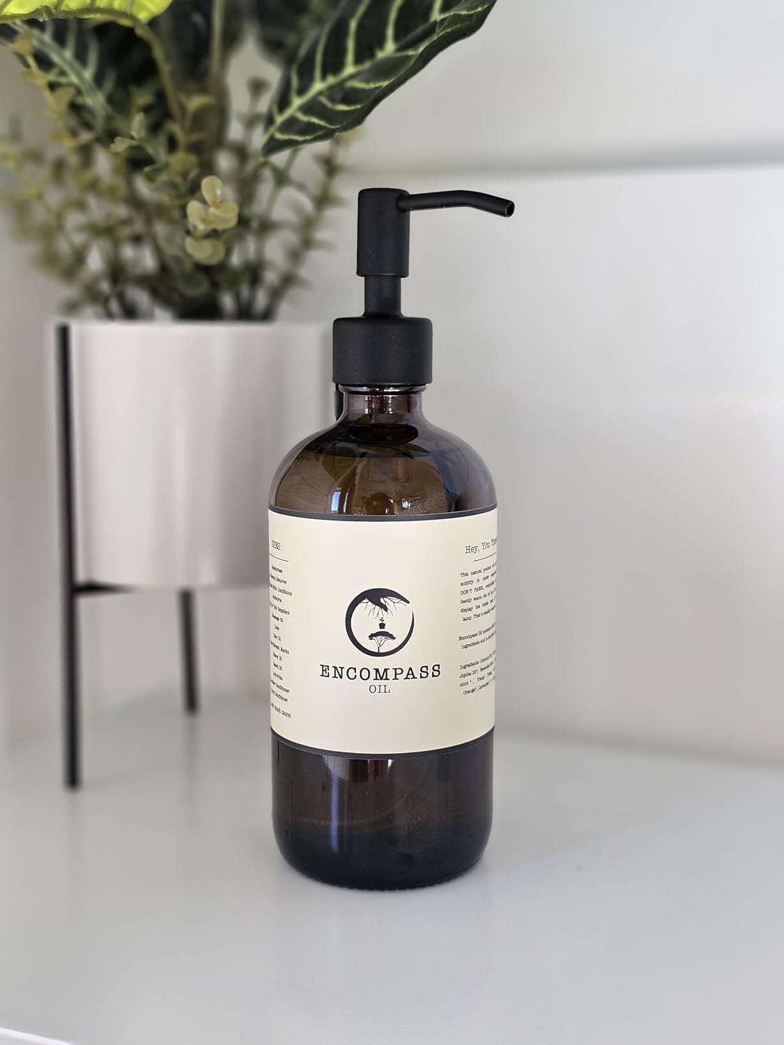 ACEITE CORPORAL ALL NATURAL ENCOMPASS OIL 16 OZ BOTELLA DE VIDRIO - 4