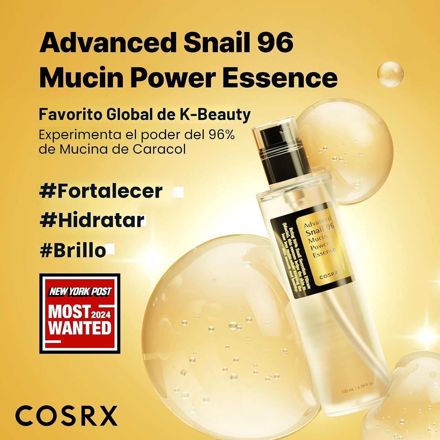 SERUM COSRX SNAIL MUCIN 96% REPARADOR E HIDRATANTE 100 ML - 2
