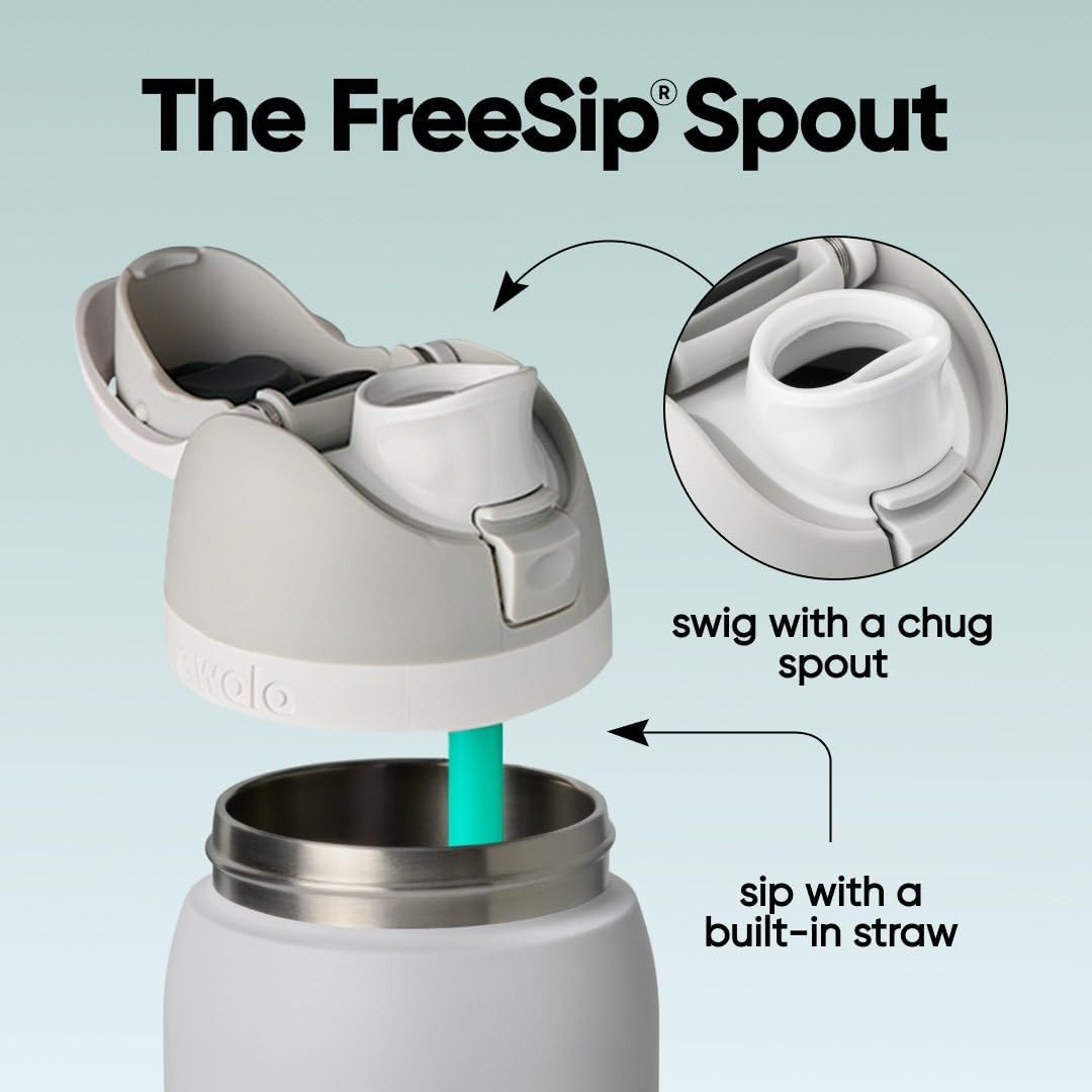 TERMO OWALA FREESIP ACERO INOXIDABLE 40 OZ FOGGY TIDE - 2