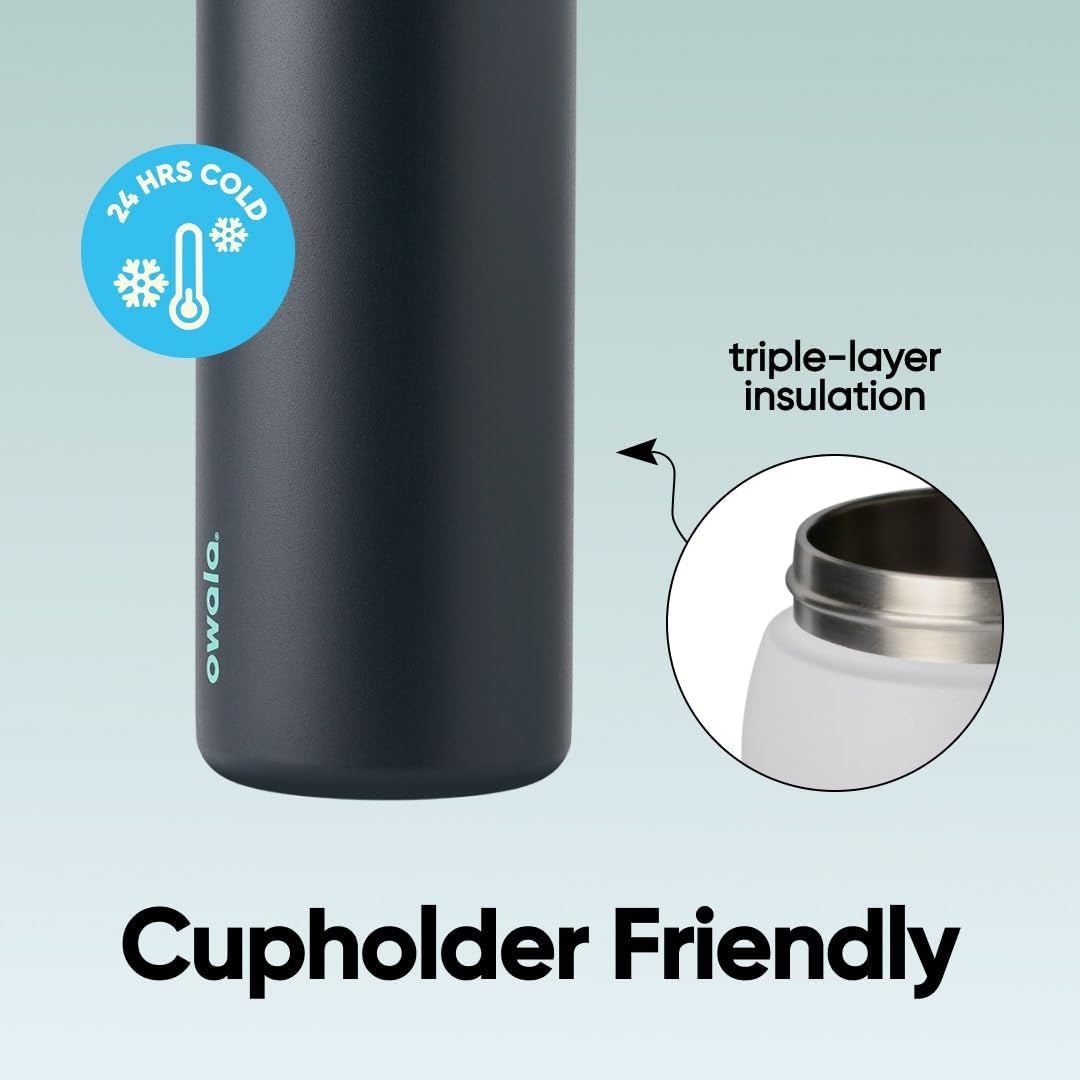 TERMO OWALA FREESIP ACERO INOXIDABLE 40 OZ FOGGY TIDE - 4