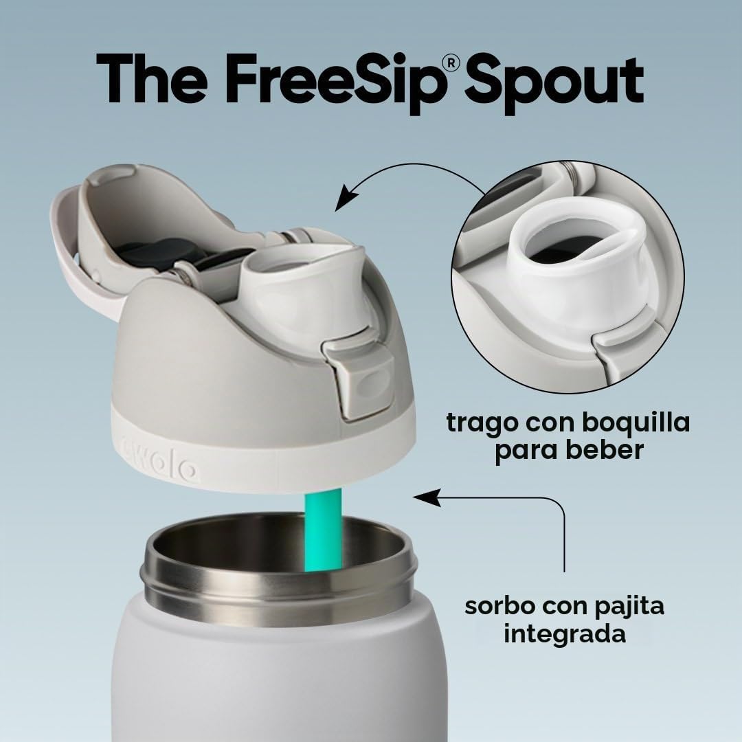 TERMO OWALA FREESIP ACERO INOXIDABLE 32 OZ DENIM - 2