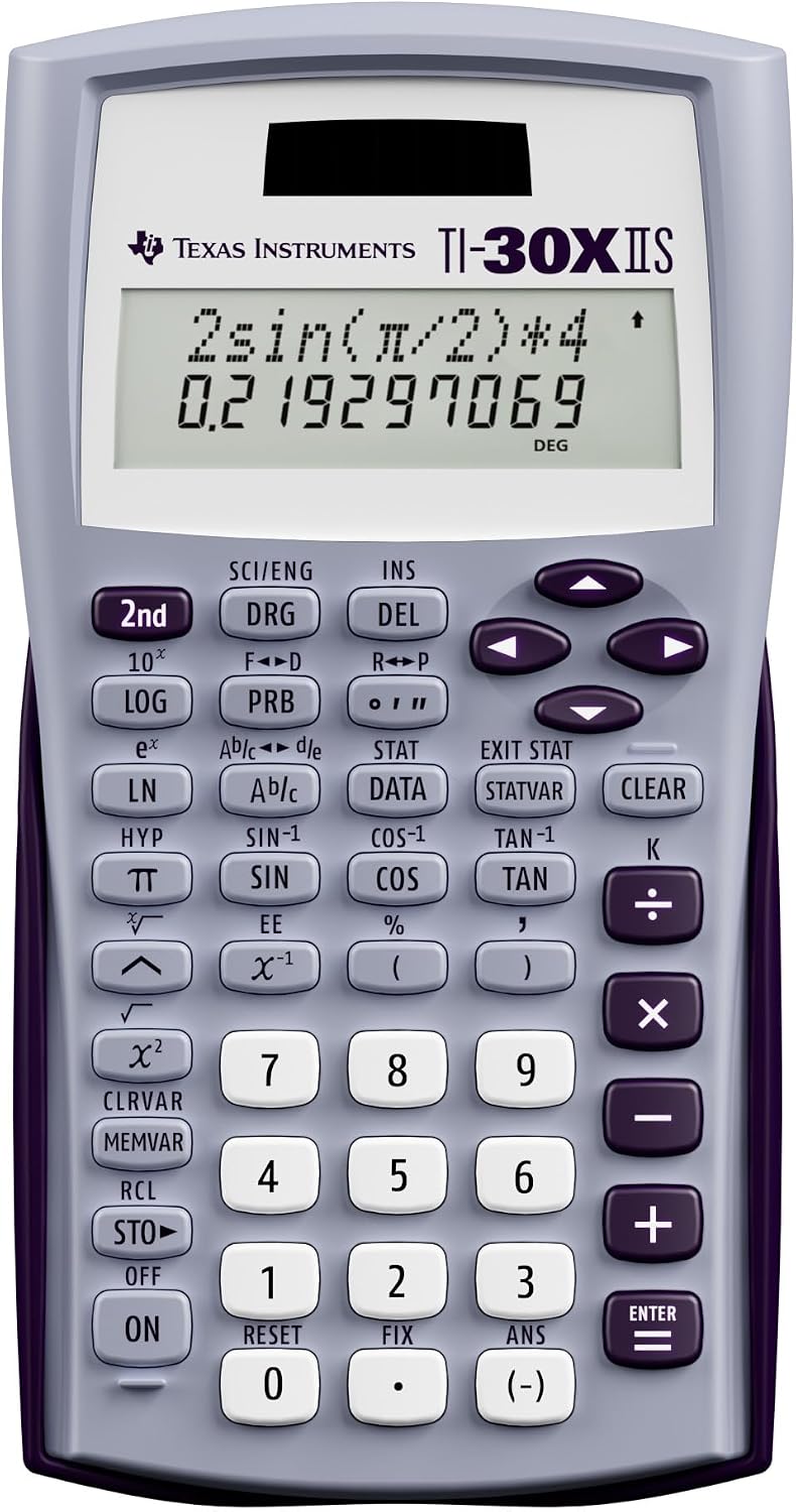 CALCULADORA CIENTÍFICA TEXAS INSTRUMENTS TI-30XIIS LAVANDA - 2