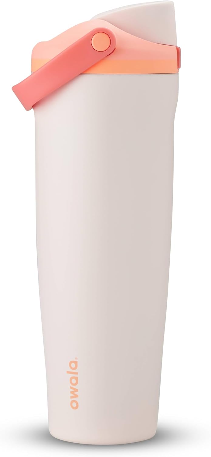 BOTELLA OWALA FREESIP SWAY ACERO INOXIDABLE 40 OZ NARANJA - 1