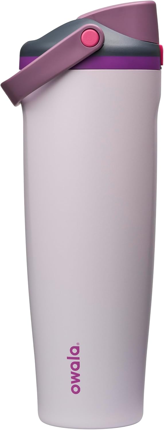 BOTELLA DE AGUA OWALA FREESIP SWAY ACERO INOXIDABLE 40 OZ DREAMY FIELD - 1