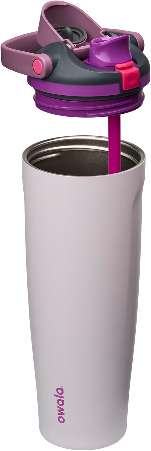 BOTELLA DE AGUA OWALA FREESIP SWAY ACERO INOXIDABLE 40 OZ DREAMY FIELD - 2
