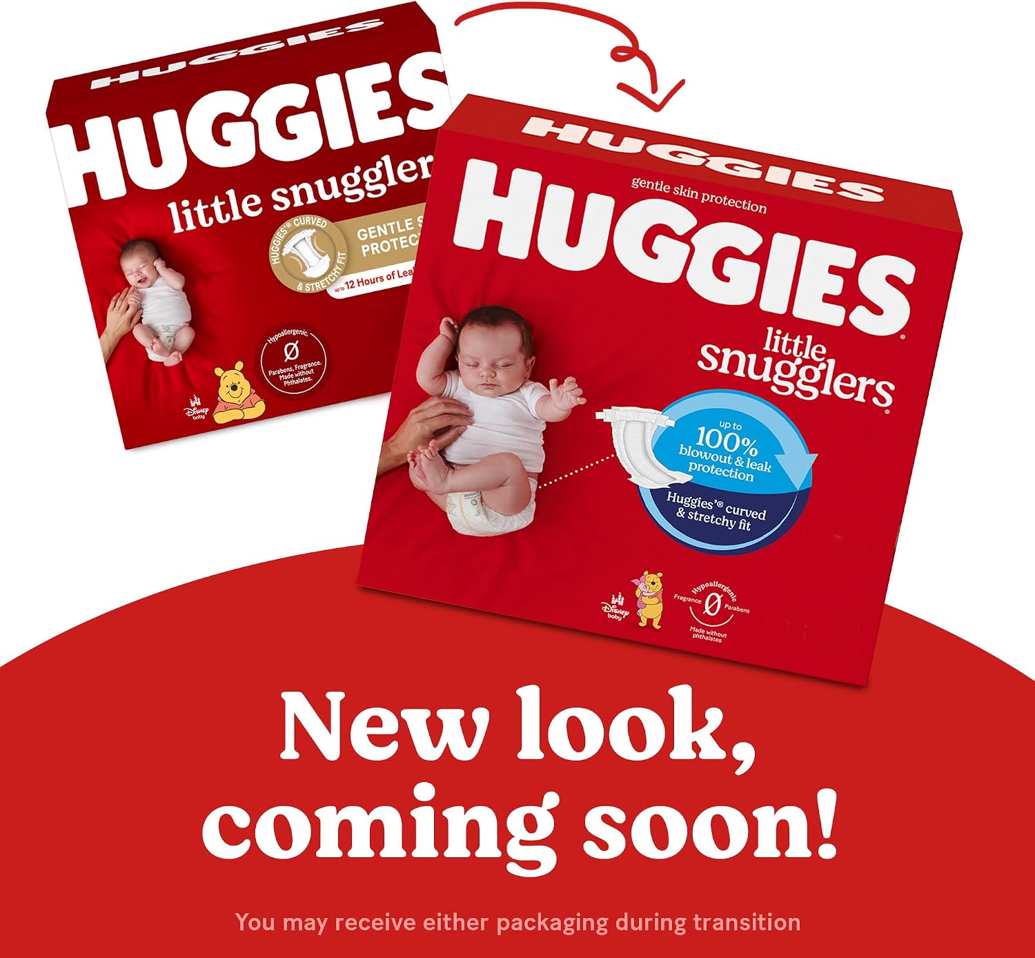 PAÑALES HUGGIES LITTLE SNUGGLERS RECIÉN NACIDO TALLA RN 76 UNIDADES - 2