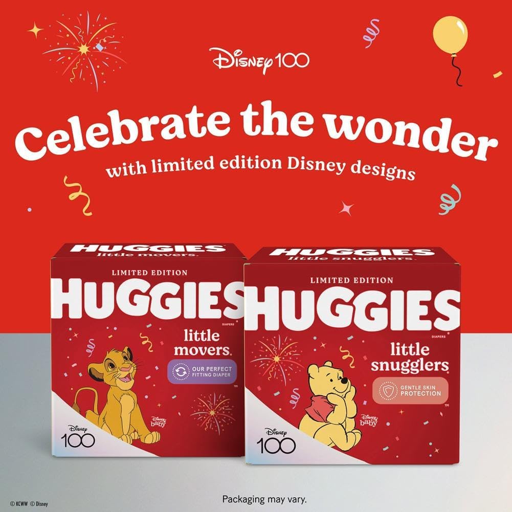 PAÑALES HUGGIES LITTLE SNUGGLERS RECIÉN NACIDO 128 UNIDADES - 2