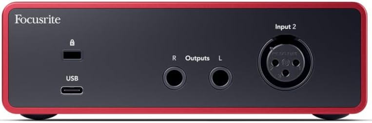 INTERFAZ DE AUDIO FOCUSRITE SCARLETT SOLO 4TH GEN USB-C - 3