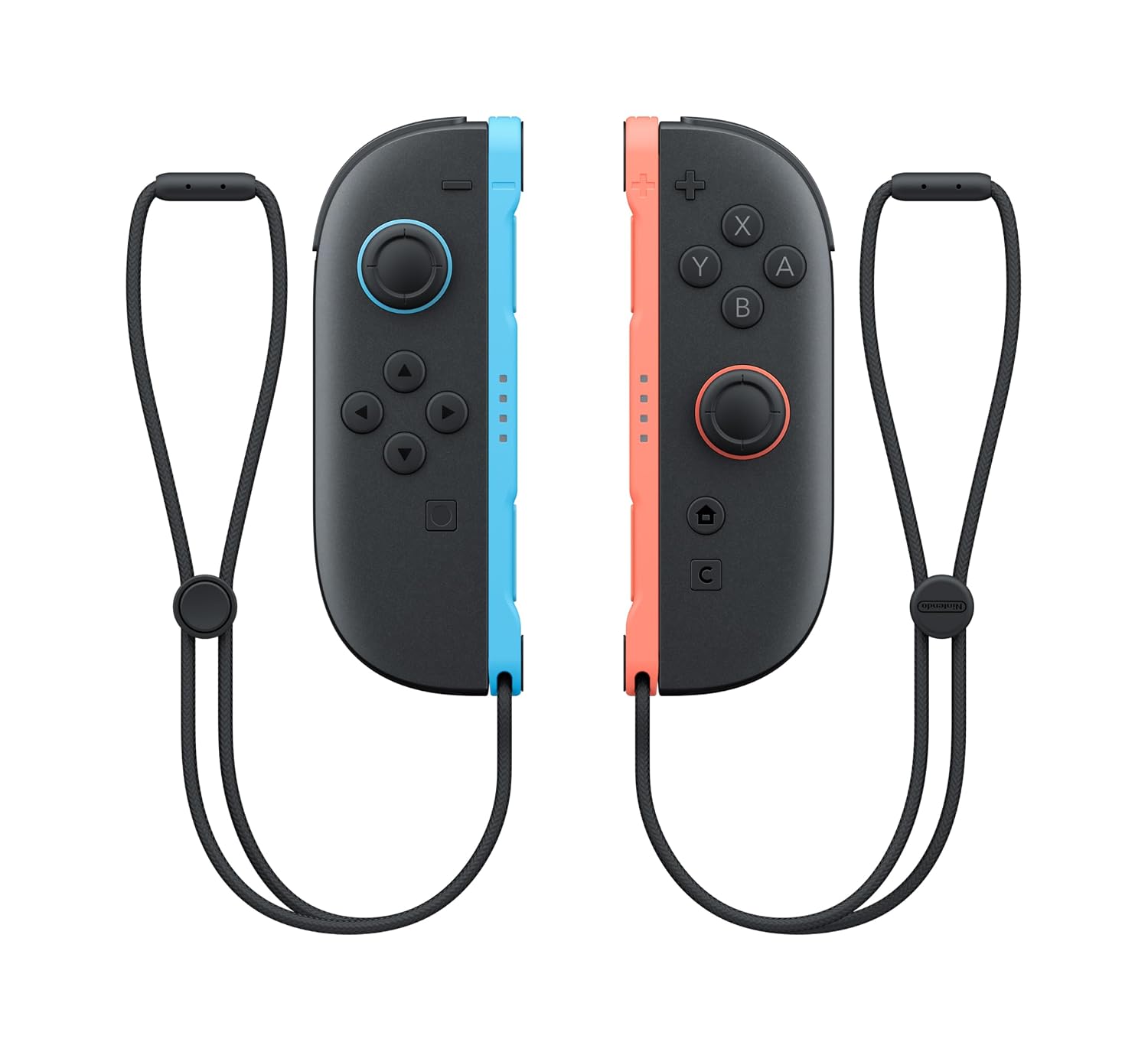 MANDO NINTENDO JOY-CON 2 (L)/(R) AZUL CLARO/ROJO CLARO - 3
