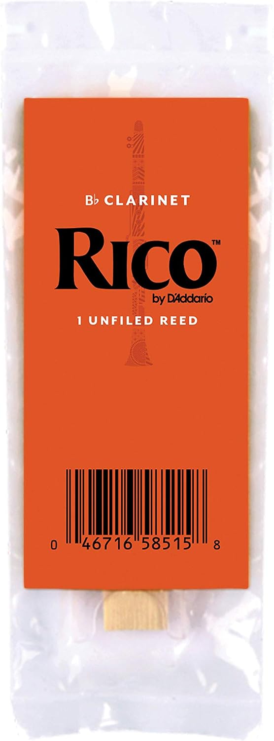 CAÑAS D'ADDARIO RICO PARA CLARINETE BB, FUERZA 3.0, PAQUETE DE 50 - 2