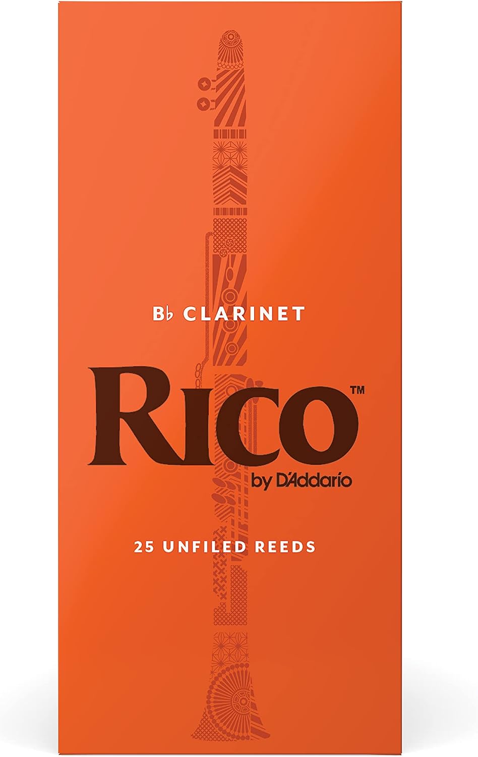 CAÑA DE CLARINETE BB D'ADDARIO RICO 3.5, PAQUETE DE 25 - 2