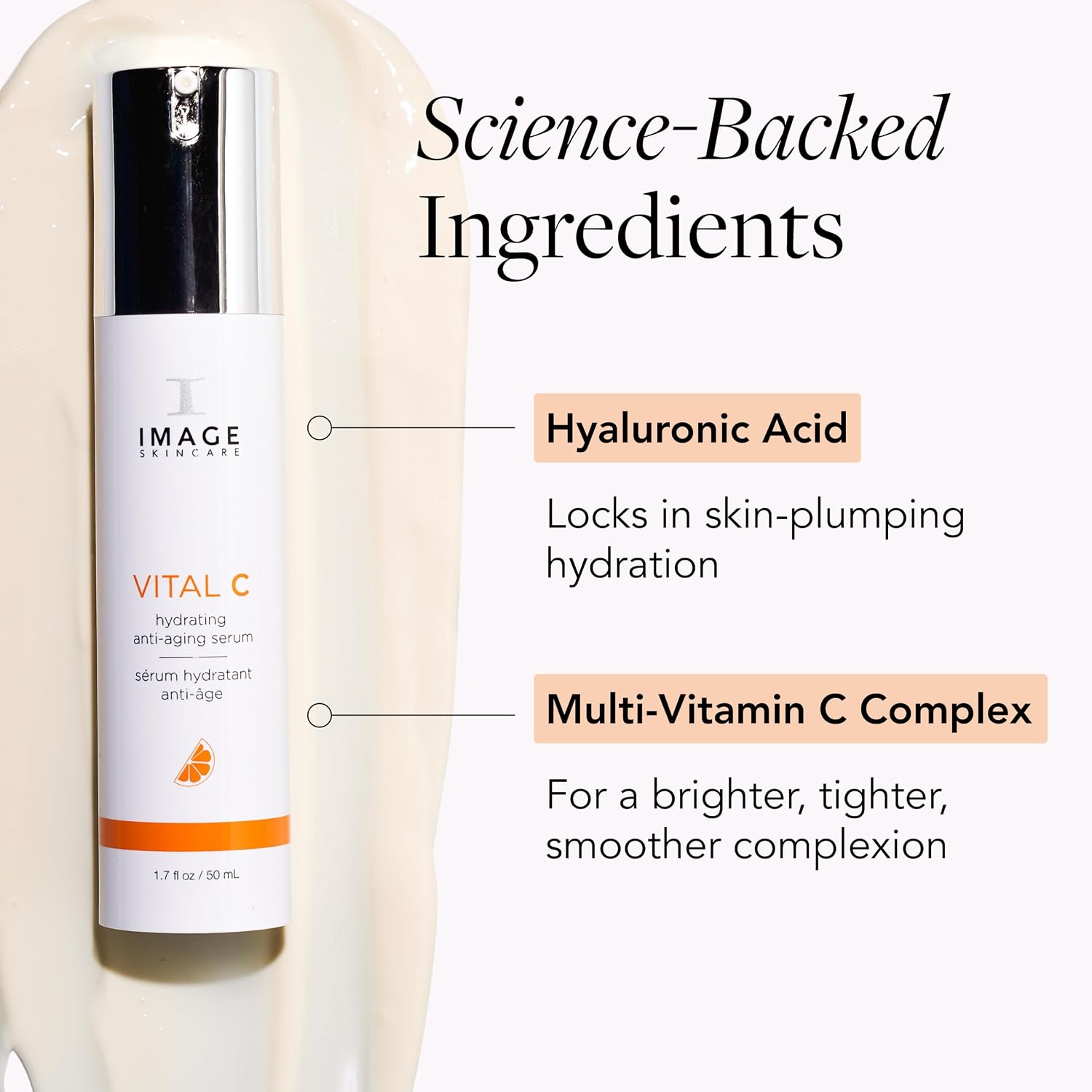 SERUM FACIAL HIDRATANTE IMAGE SKINCARE VITAL C CON VITAMINA C Y ÁCIDO HIALURÓNICO - 3