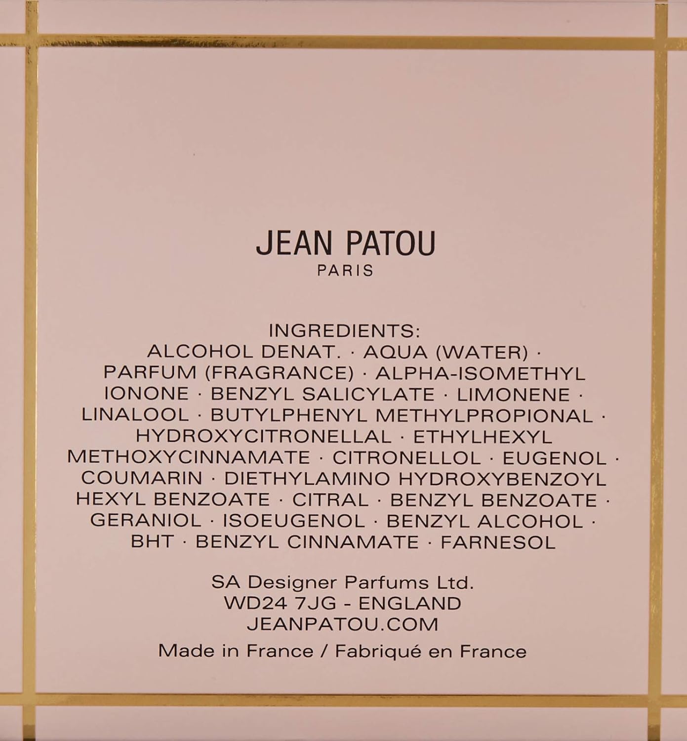 PERFUME JEAN PATOU JOY FOREVER EAU DE PARFUM 1.0 FL OZ - 3
