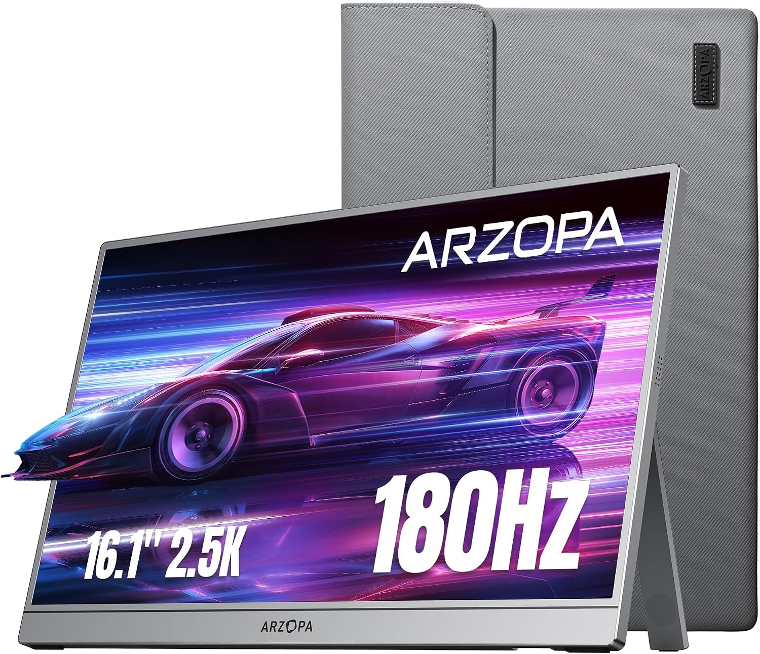 MONITOR PORTÁTIL ARZOPA 16.1' 180HZ 2.5K QHD 2560X1440 - 1