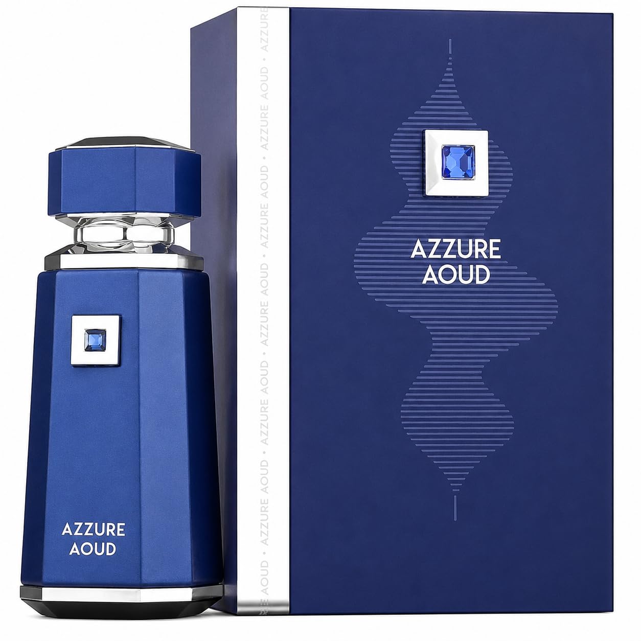 PERFUME FRAGRANCE WORLD FRENCH AVENUE AZZURE AOUD EAU DE PARFUM PARA HOMBRE 100ML - 1