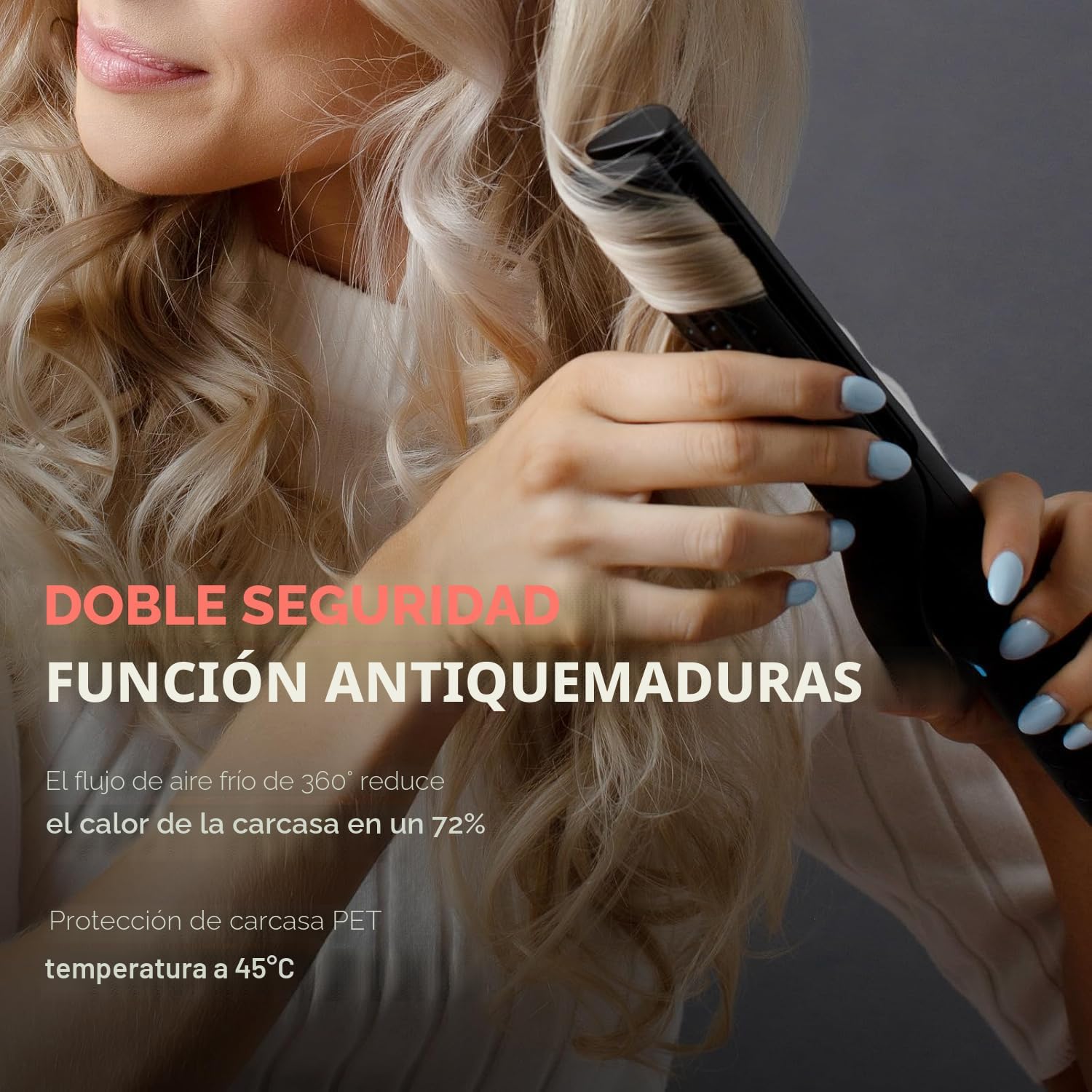 PLANCHA DE CABELLO TYMO AIRFLOW 2.0 2 EN 1 ALISADORA Y RIZADORA - 4