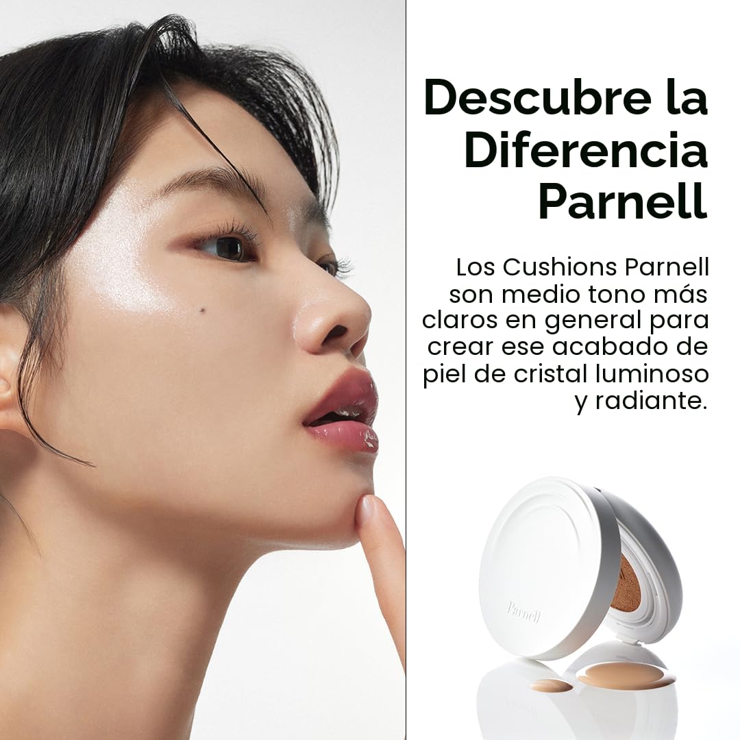 BASE DE MAQUILLAJE PARNELL CICAMANU SERUM CUSHION #21 FAIR IVORY 15ML - 5