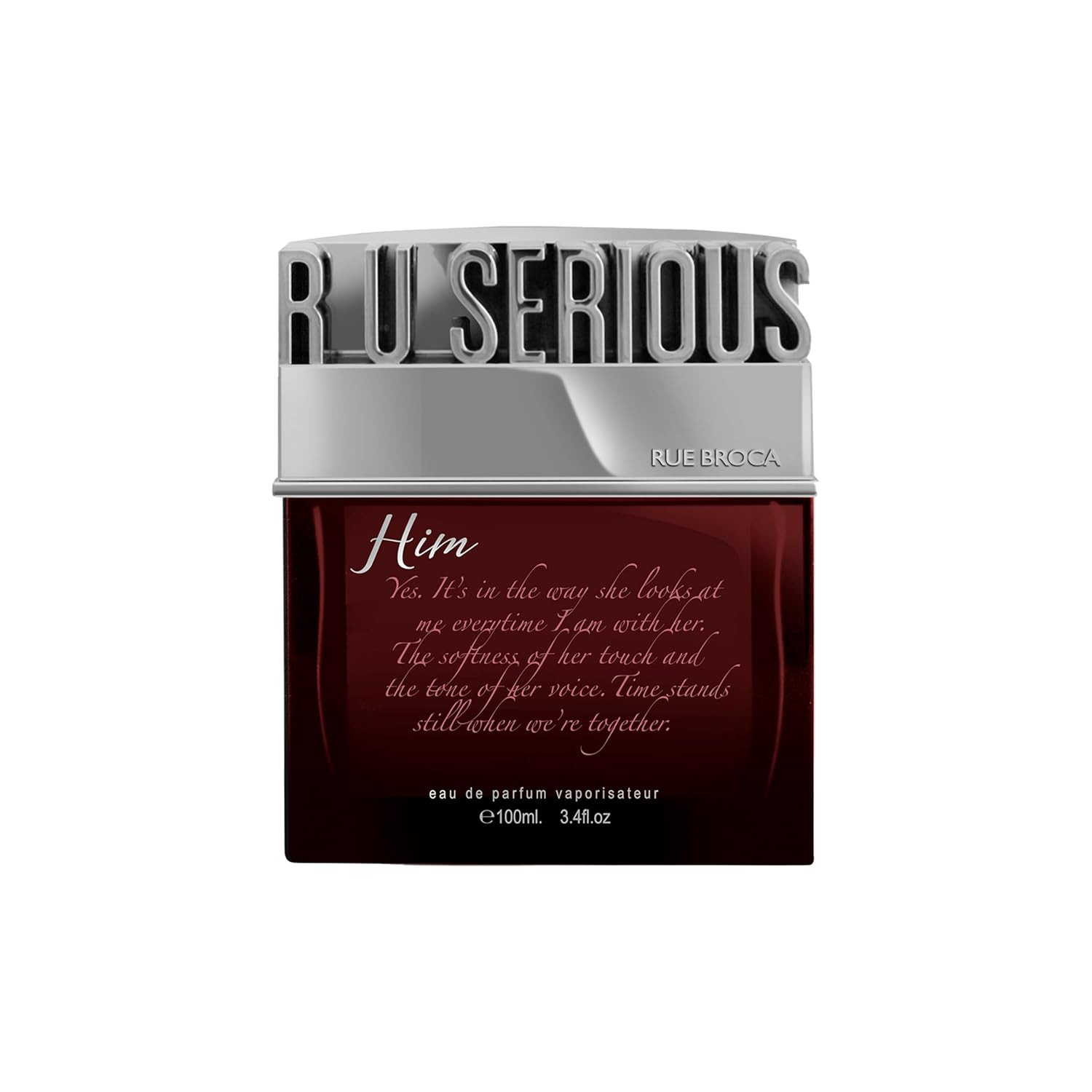 PERFUME RUE BROCA R U SERIOUS HIM EAU DE PARFUM 3.4 FL. OZ - 1