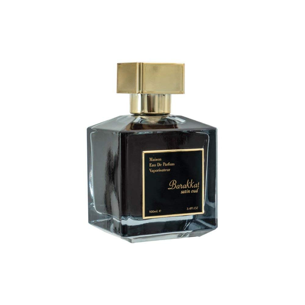 PERFUME MAISON BARAKKAT SATIN OUD FRAGRANCE WORLD UNISEX 3.4 OZ EDP SPRAY - 2