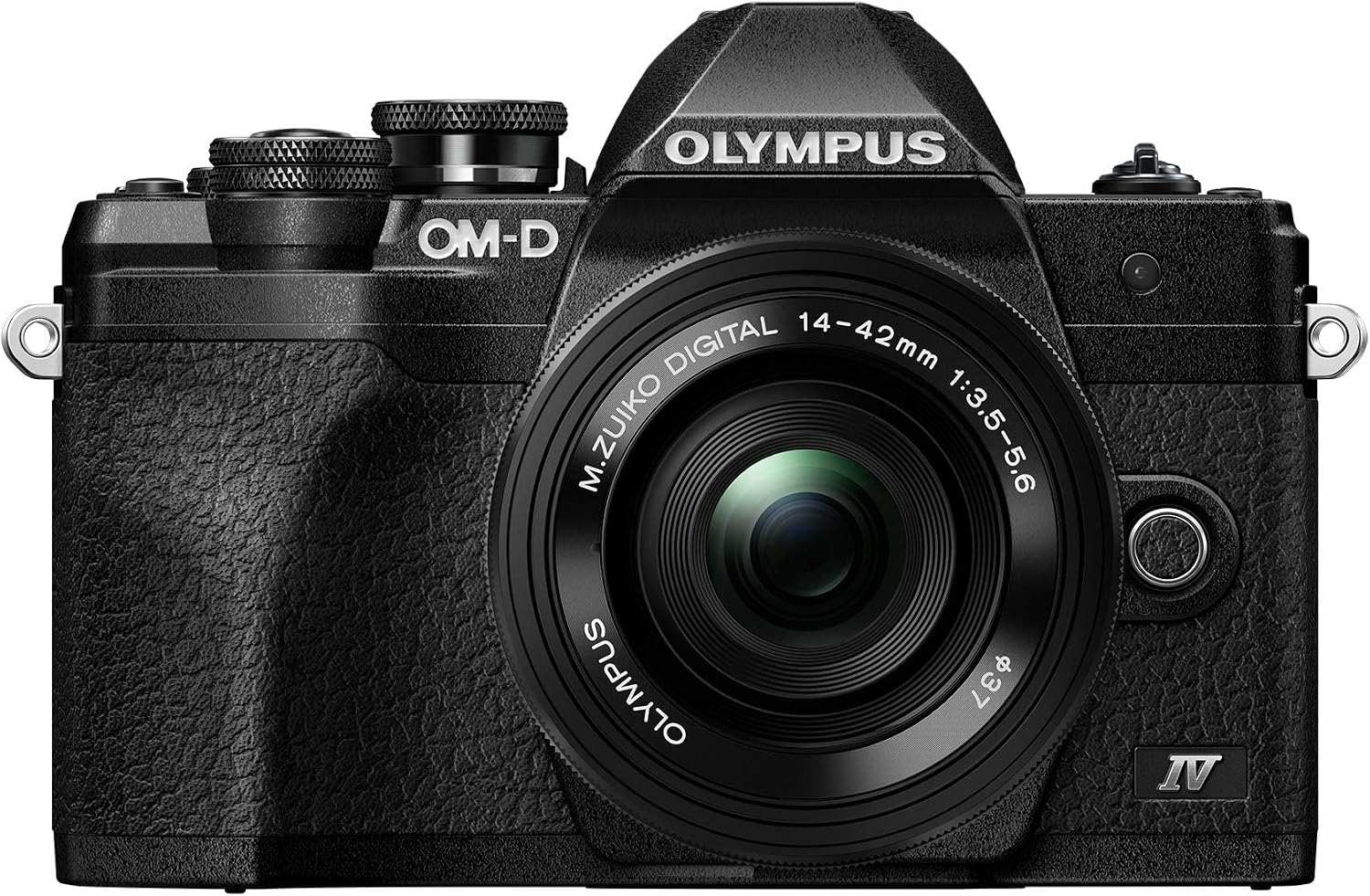 CÁMARA DIGITAL OM SYSTEM OLYMPUS E-M10 MARK IV NEGRA CON LENTE 14-42MM - 1