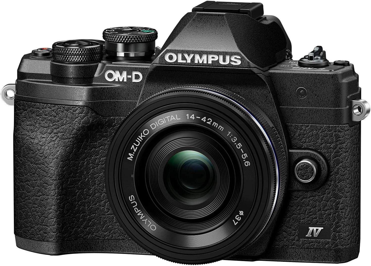 CÁMARA DIGITAL OM SYSTEM OLYMPUS E-M10 MARK IV NEGRA CON LENTE 14-42MM - 2