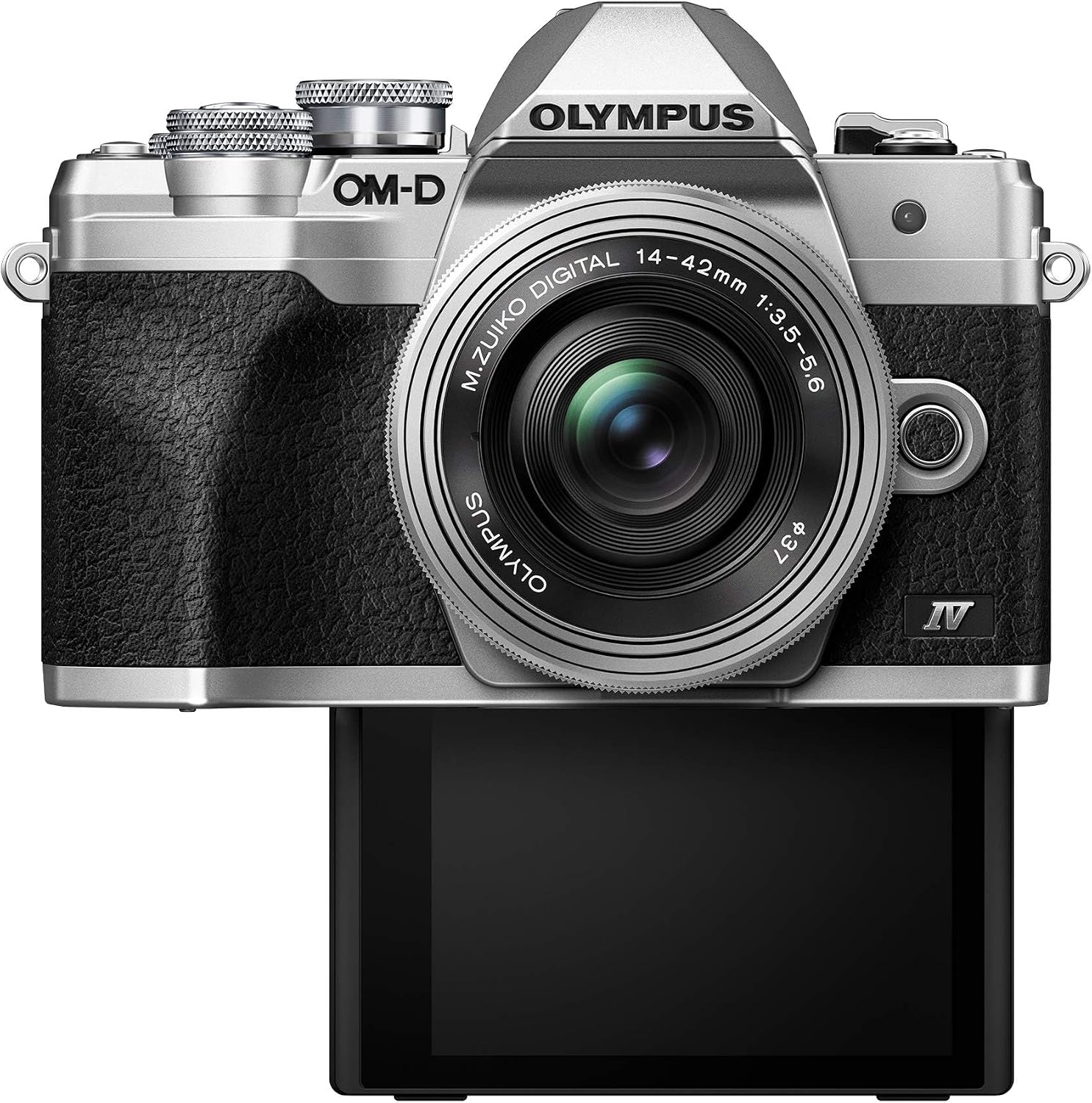 CÁMARA DIGITAL OM SYSTEM OLYMPUS E-M10 MARK IV NEGRA CON LENTE 14-42MM - 5