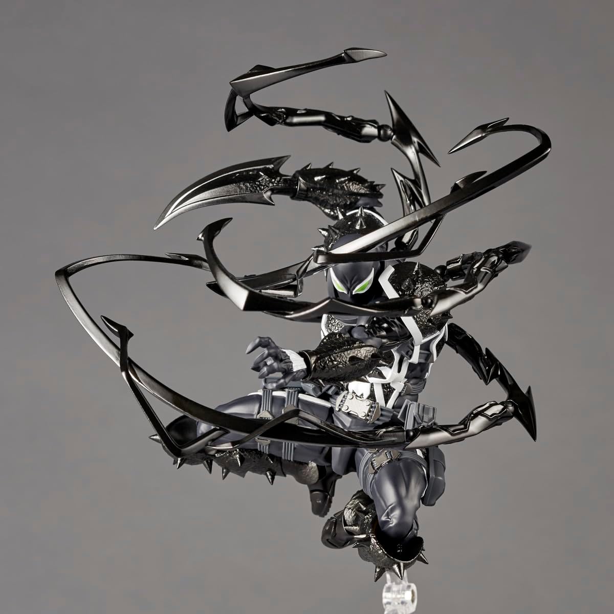 FIGURA DE ACCIÓN KAIYODO REVOLTECH AMAZING YAMAGUCHI AGENT VENOM 170 MM - 5