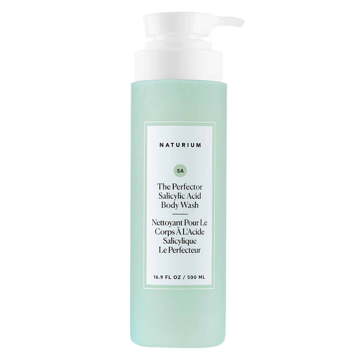GEL DE DUCHA NATURIUM THE PERFECTOR CON ÁCIDO SALICÍLICO 16.9 FL OZ - 1