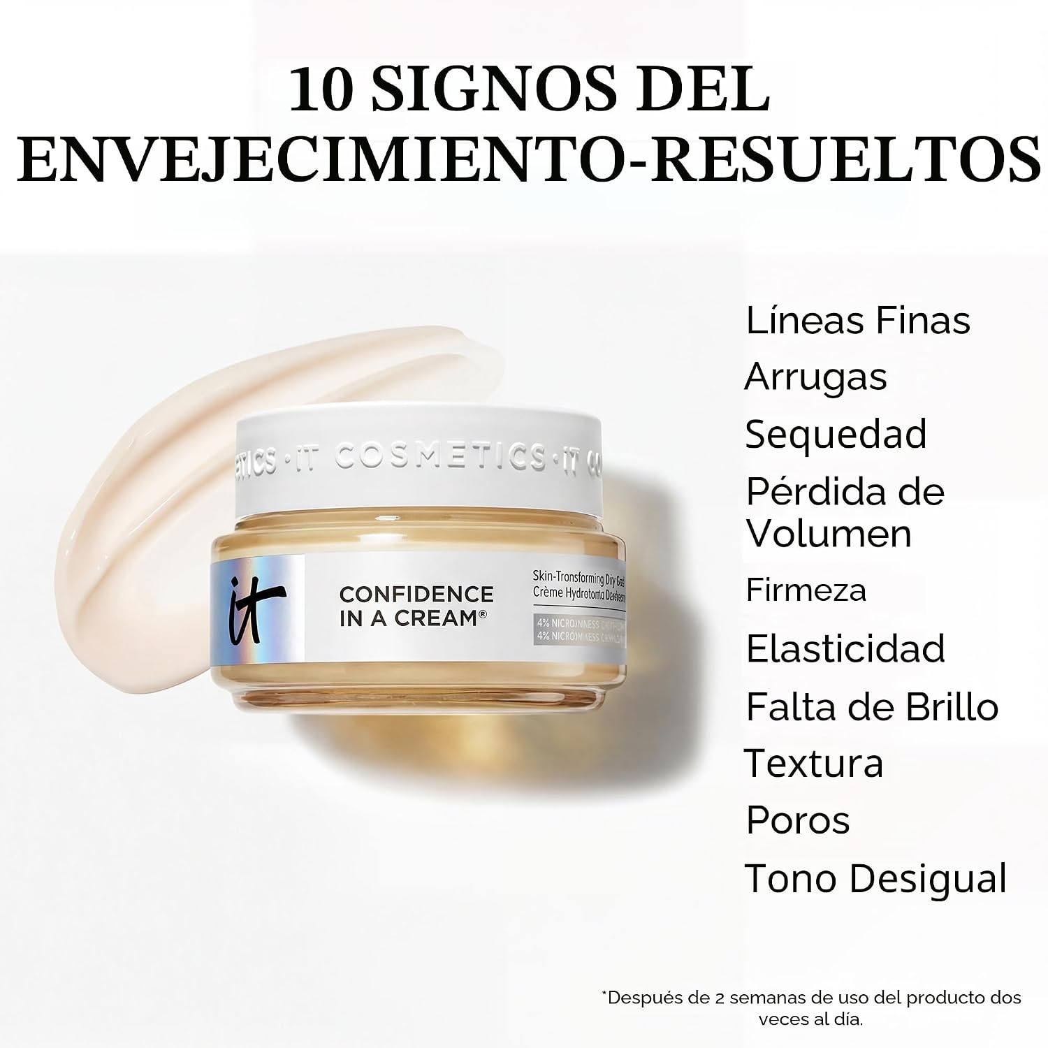 IT COSMETICS CONFIDENCE IN A CREAM CREMA HIDRATANTE ANTIEDAD PARA ROSTRO - 2