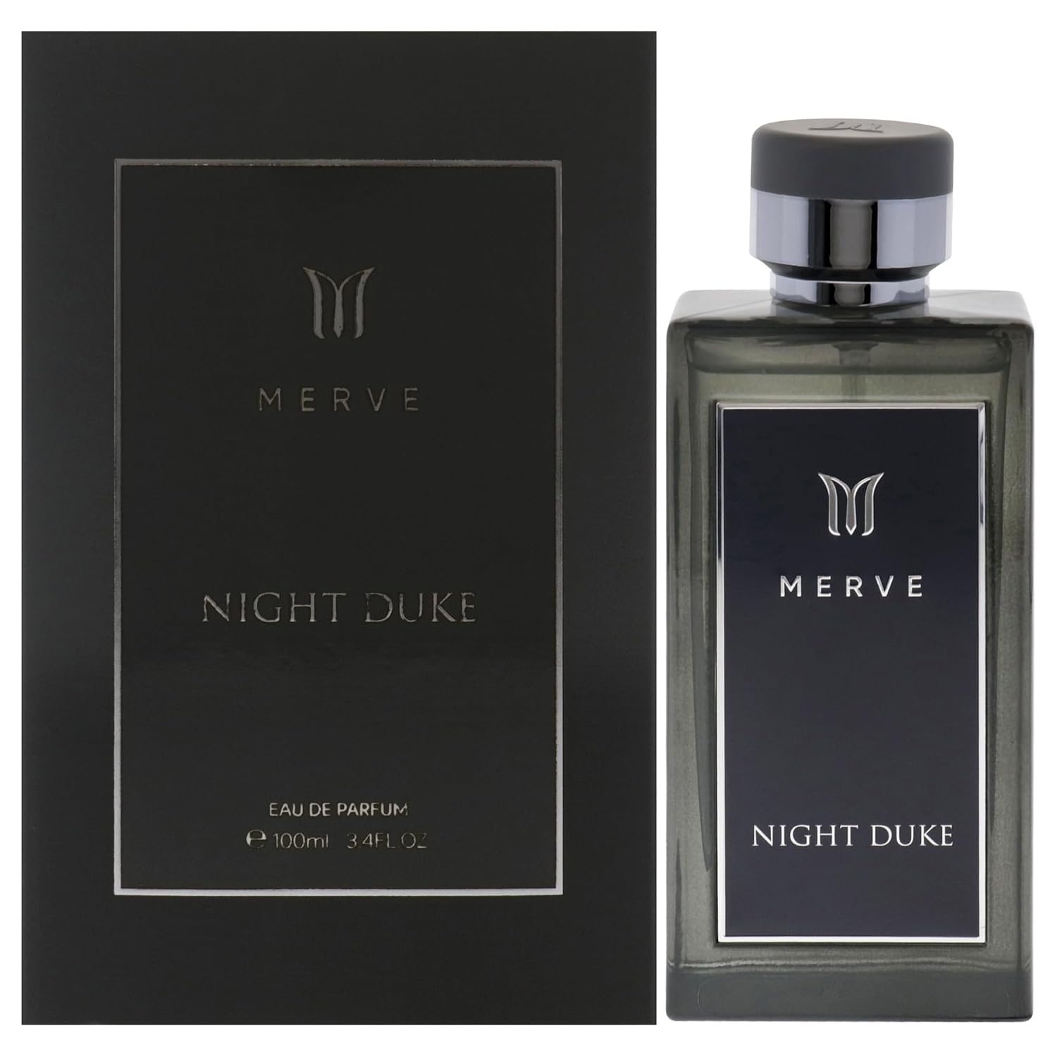 PERFUME MERVE NIGHT DUKE FOR MEN 3.4 OZ EDP SPRAY - 1