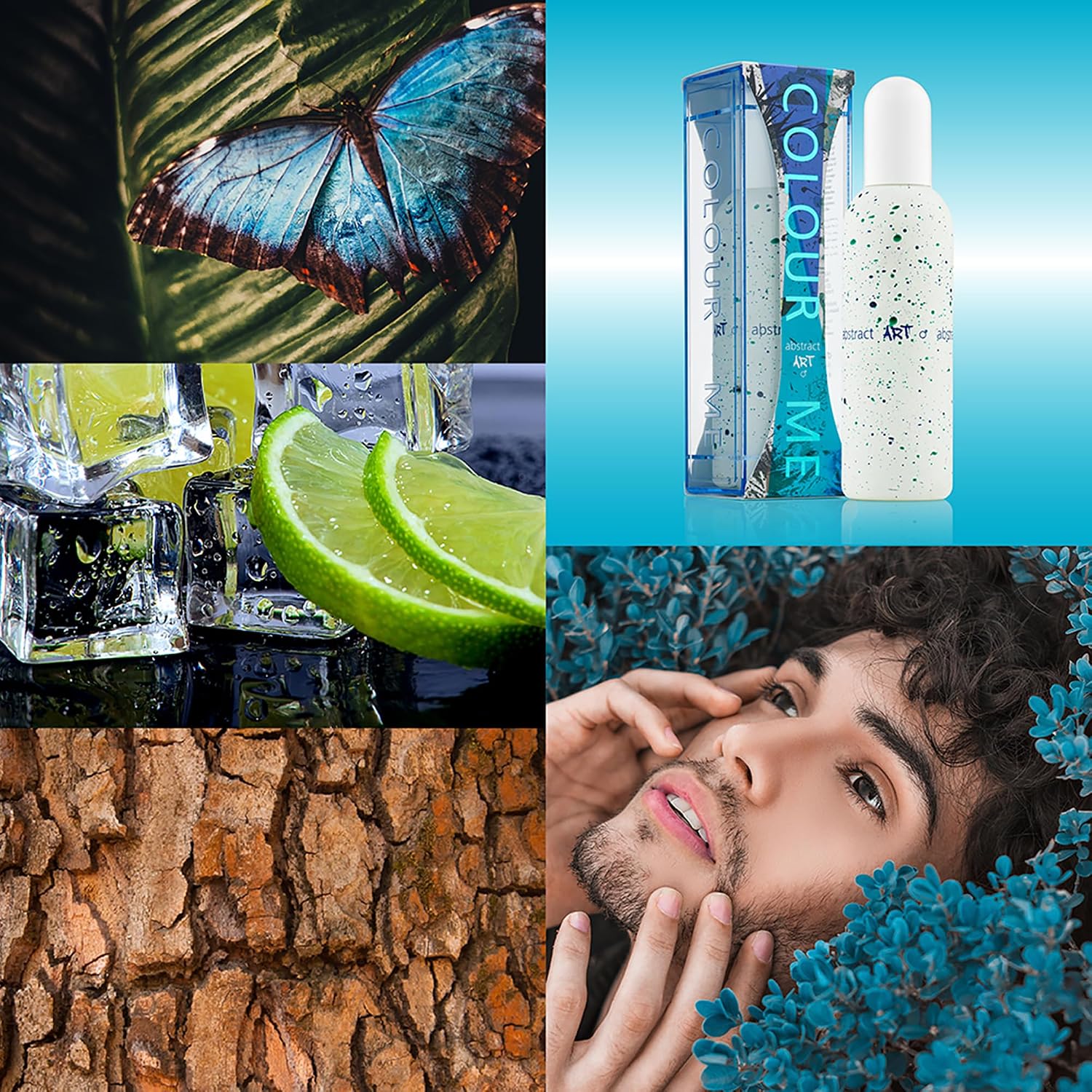 PERFUME MILTON-LLOYD COLOUR ME ABSTRACT ART EAU DE PARFUM PARA HOMBRE 90 ML - 5
