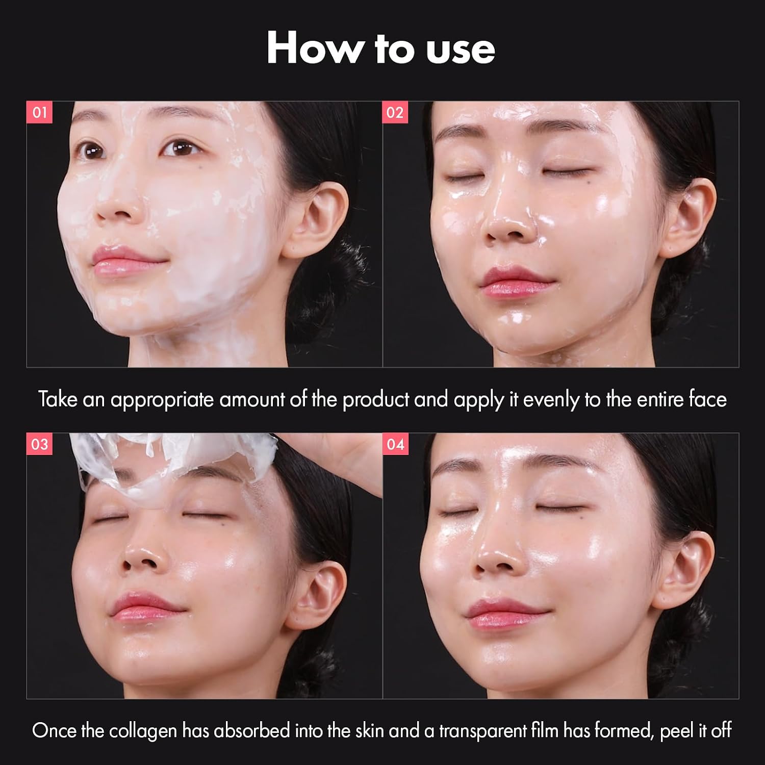 MASCARILLA FACIAL TOSOWOONG REAL COLLAGEN FIT PEEL-OFF PARA FIRMEZA - 5