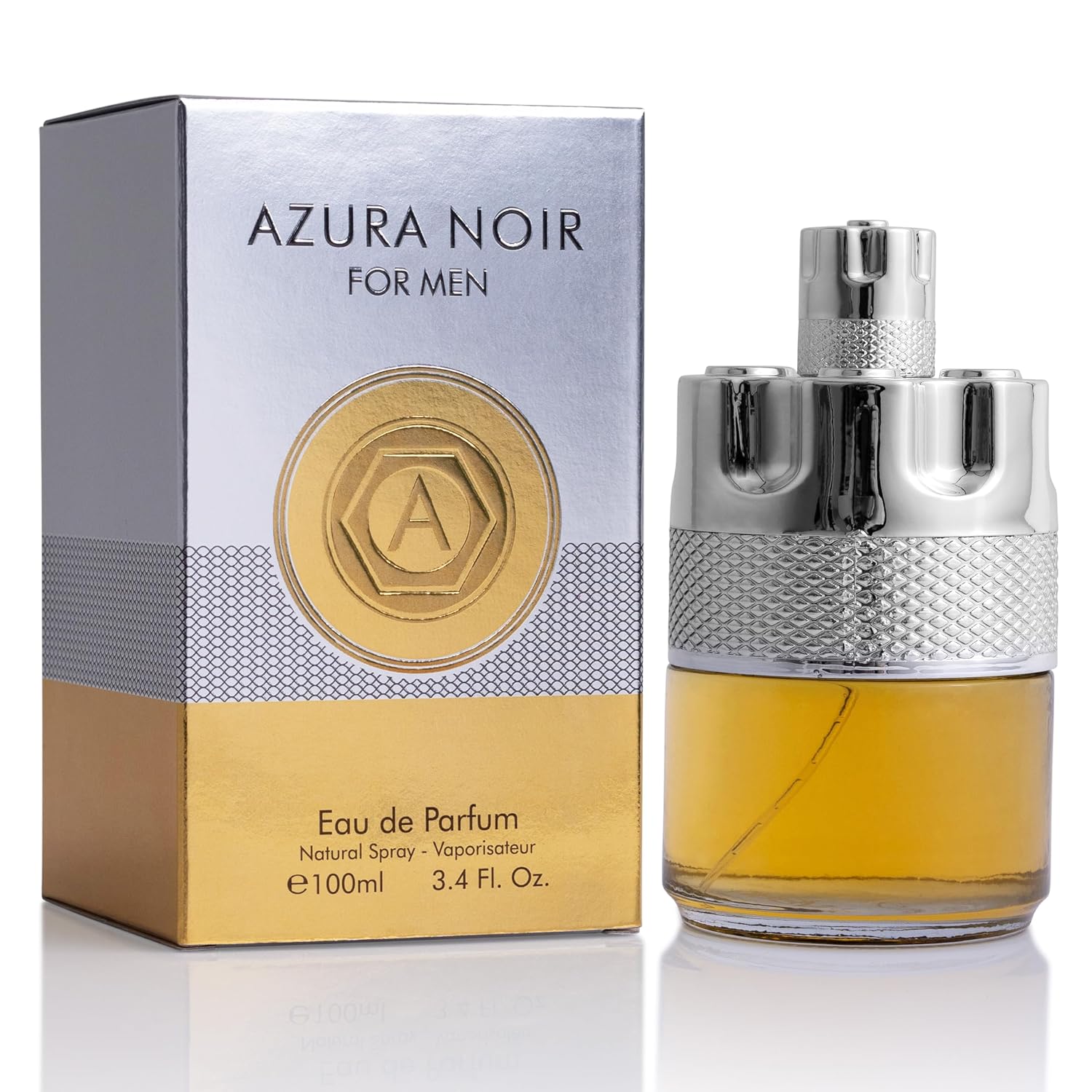 PERFUME AZURA NOIR FOR MEN EAU DE PARFUM URBAN COLLECTION 100ML - 1