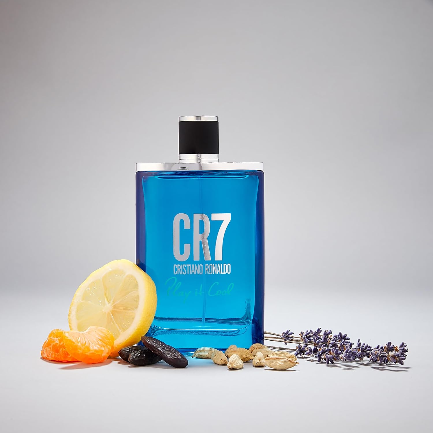 SET PERFUME CR7 PLAY IT COOL CRISTIANO RONALDO EAU DE TOILETTE Y GEL DE DUCHA PARA HOMBRE - 4
