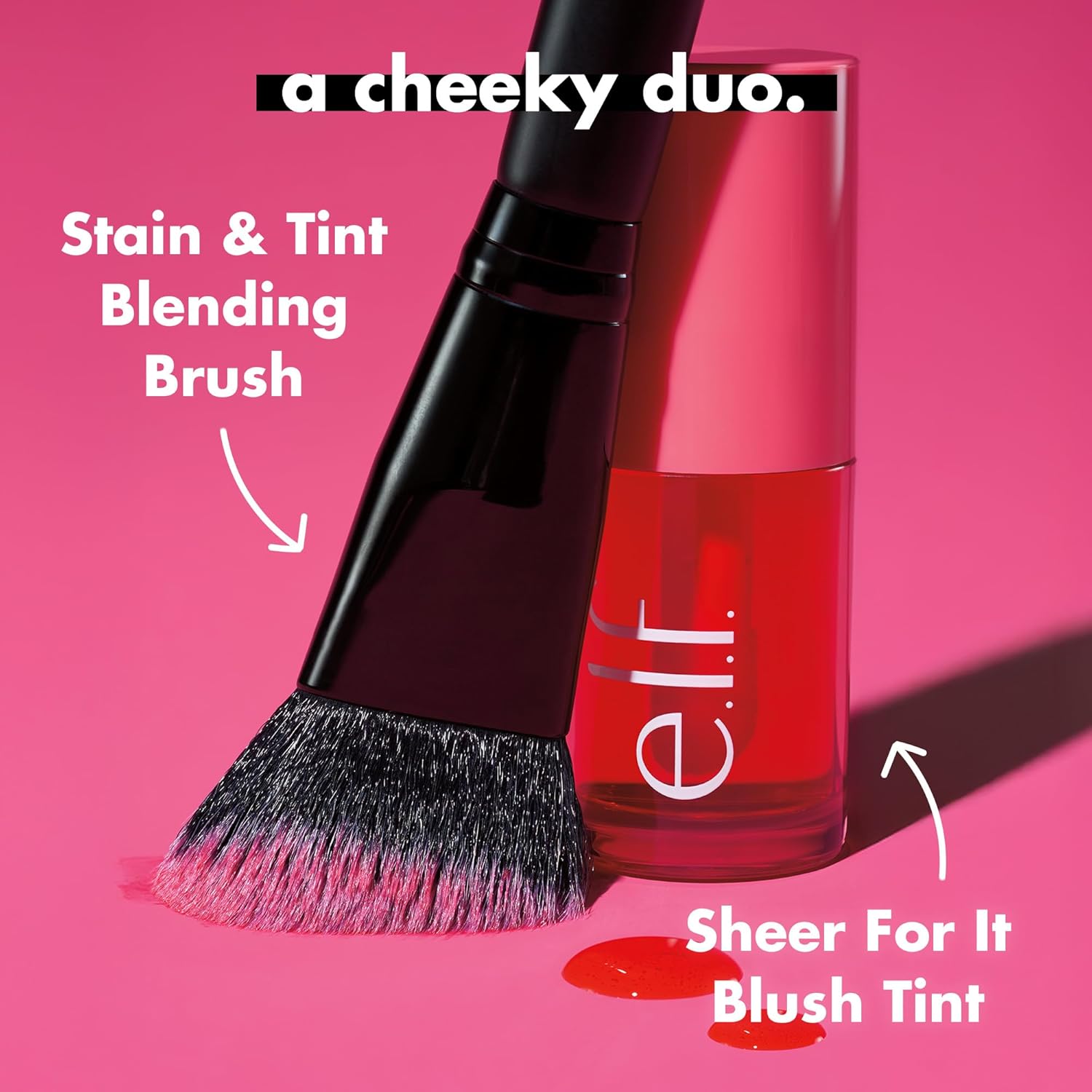 RUBOR Y TINTE LABIAL E.L.F. SHEER FOR IT ORANGE CRUSH - 4