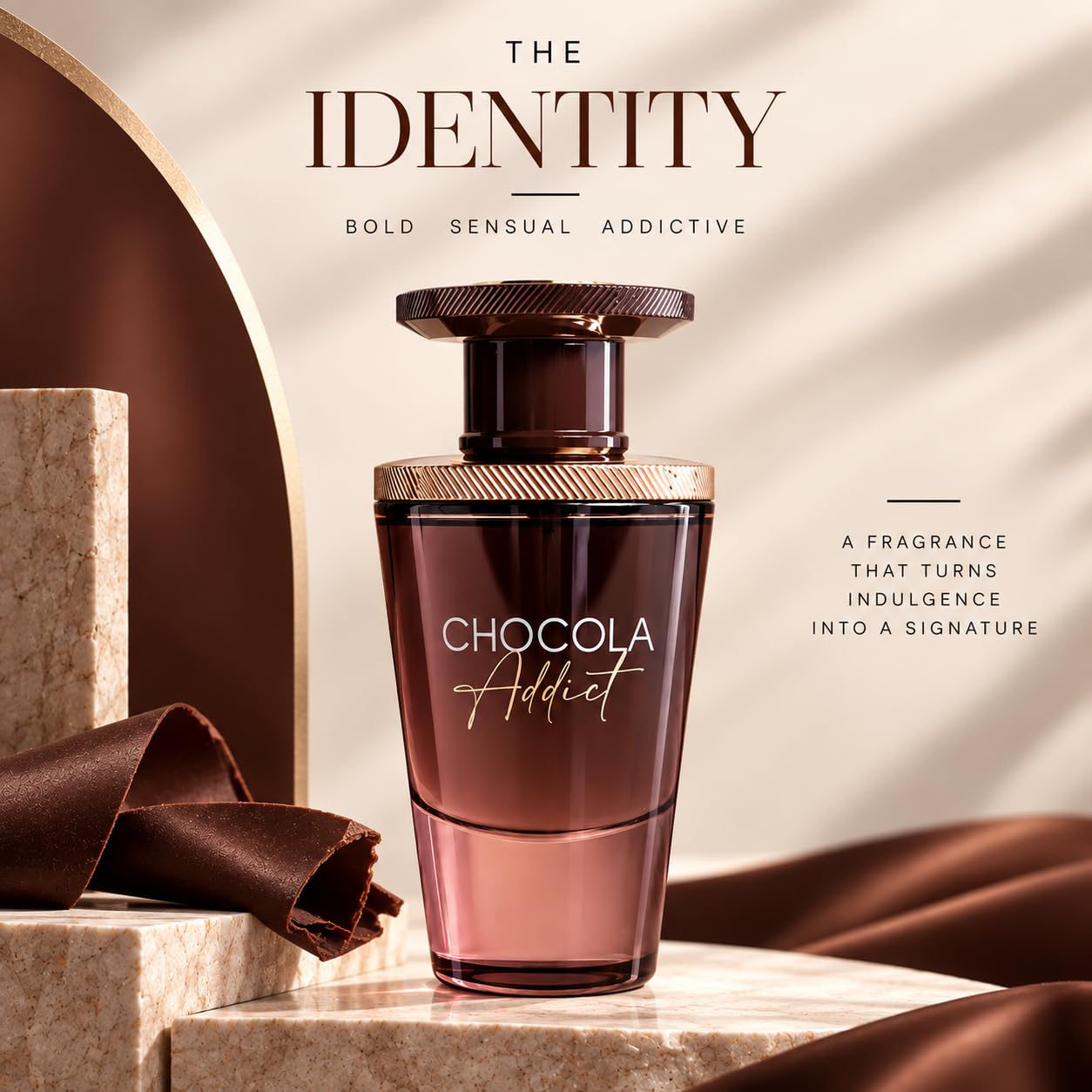PERFUME CHOCOLA ADDICT EDP 100ML FRENCH AVENUE - 4