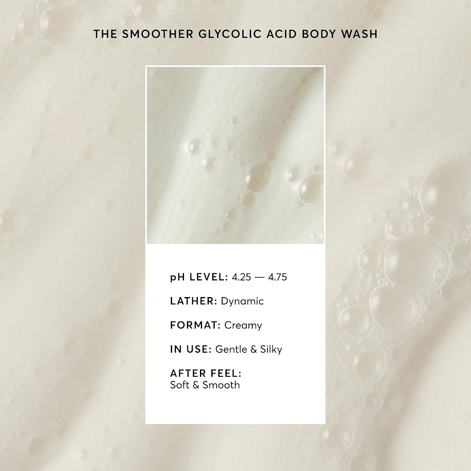 GEL DE DUCHA EXFOLIANTE NATURIUM THE SMOOTHER CON ÁCIDO GLICÓLICO 16.9 FL OZ - 5