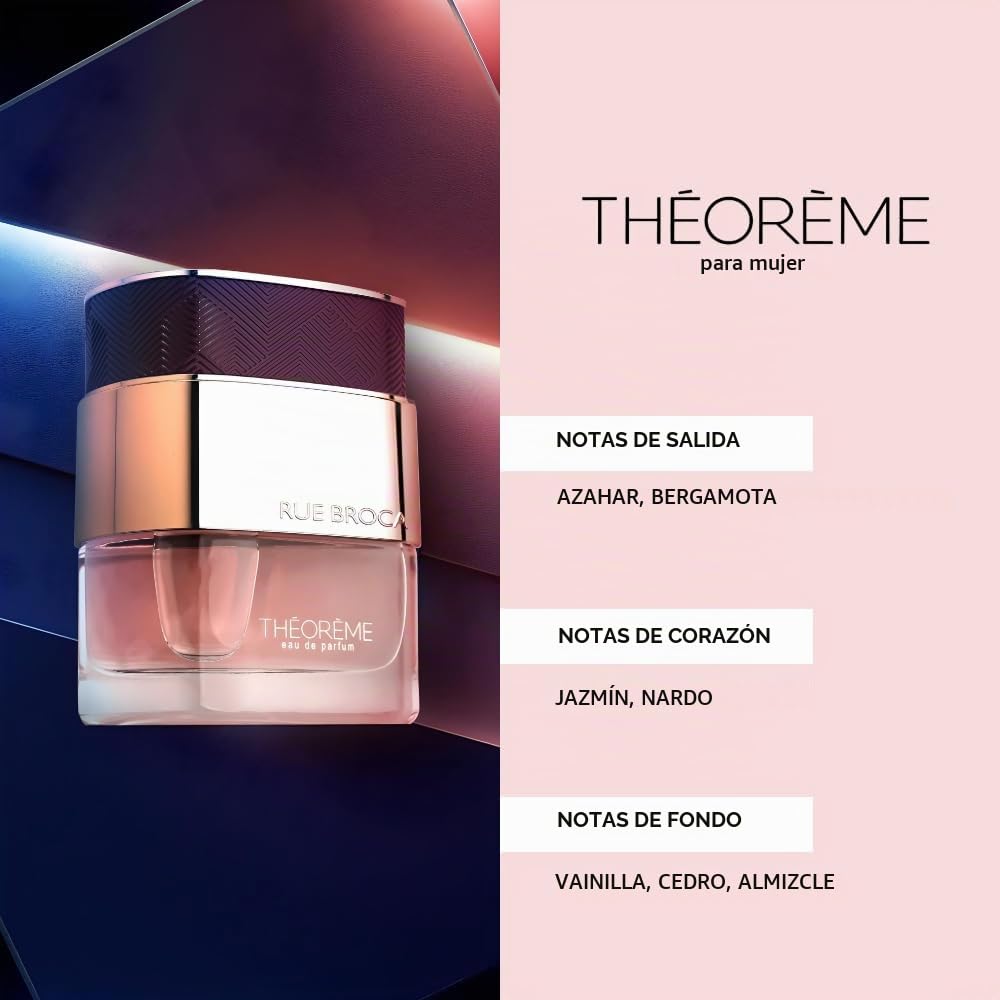 PERFUME RUE BROCA THEOREME EAU DE PARFUM PARA MUJER 90 ML - 2