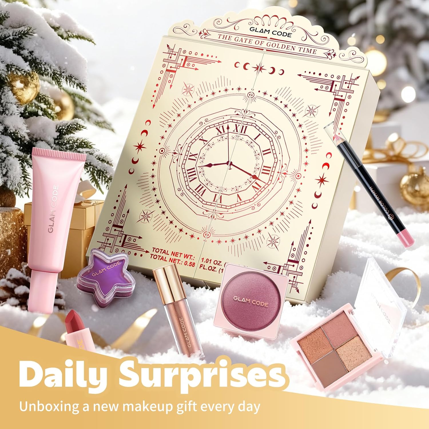 CALENDARIO DE ADVIENTO GLAM CODE 24 DÍAS SET DE MAQUILLAJE - 5